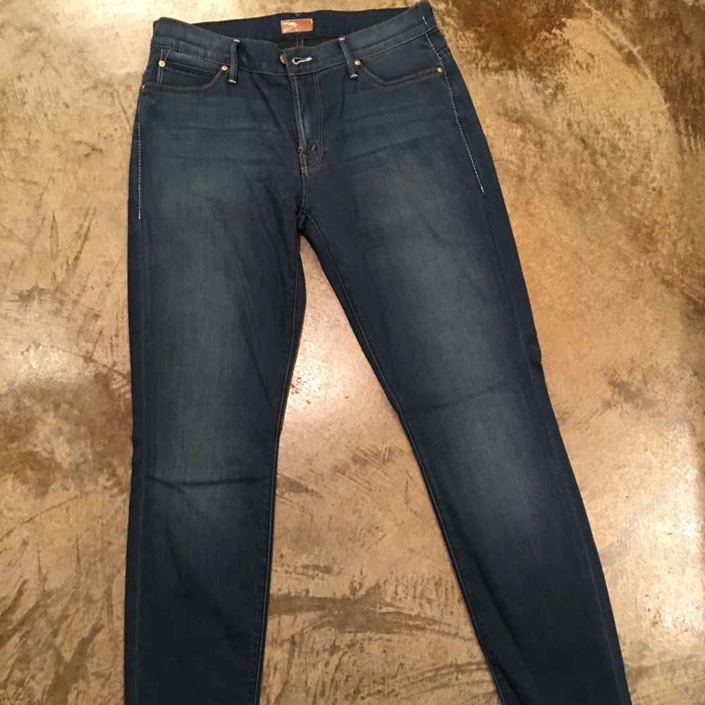 Mother “Teaser” blue jeans